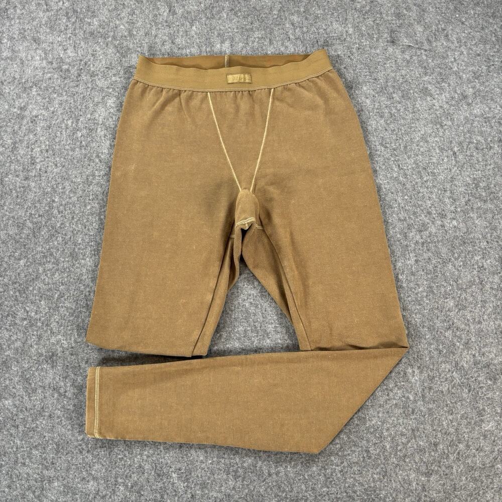SKIMS Thermal Leggings Pants Brown Fleece Leggings Women’s Small